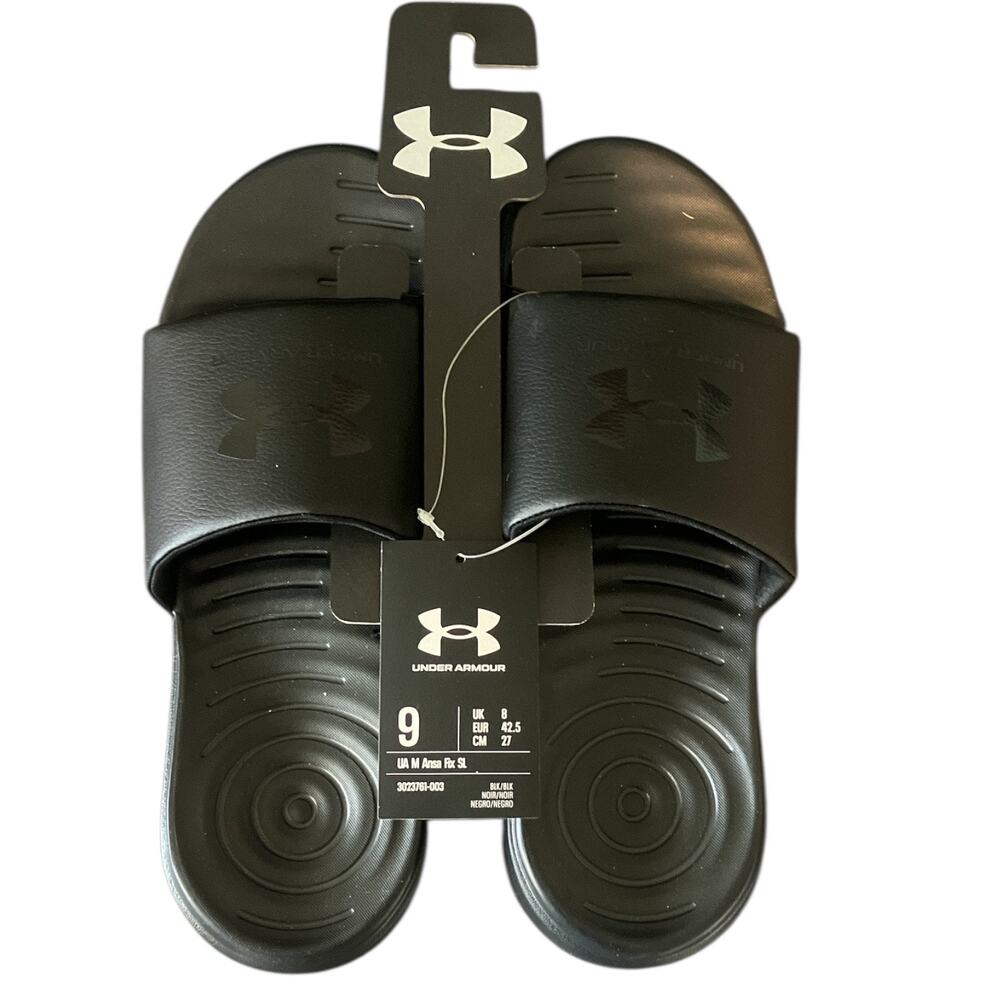 Under Armour UA Ansa Fixed Black Size 9